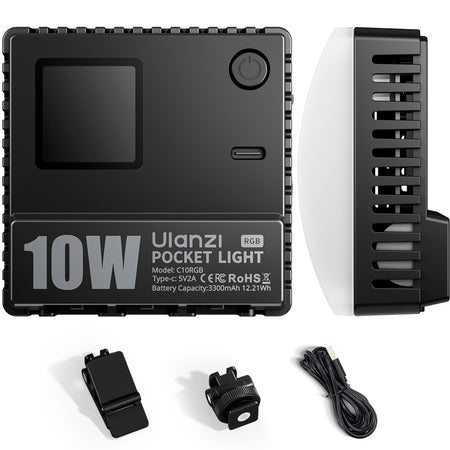 Ulanzi C10 RGB Pocket Power 10W RGB Video Light