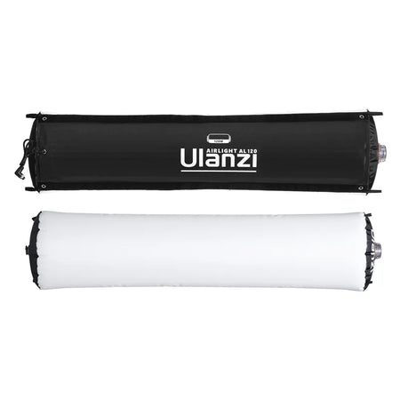 Ulanzi AL60 Airlight LED Tube Light, black and white. 120W, ideal for content creation.