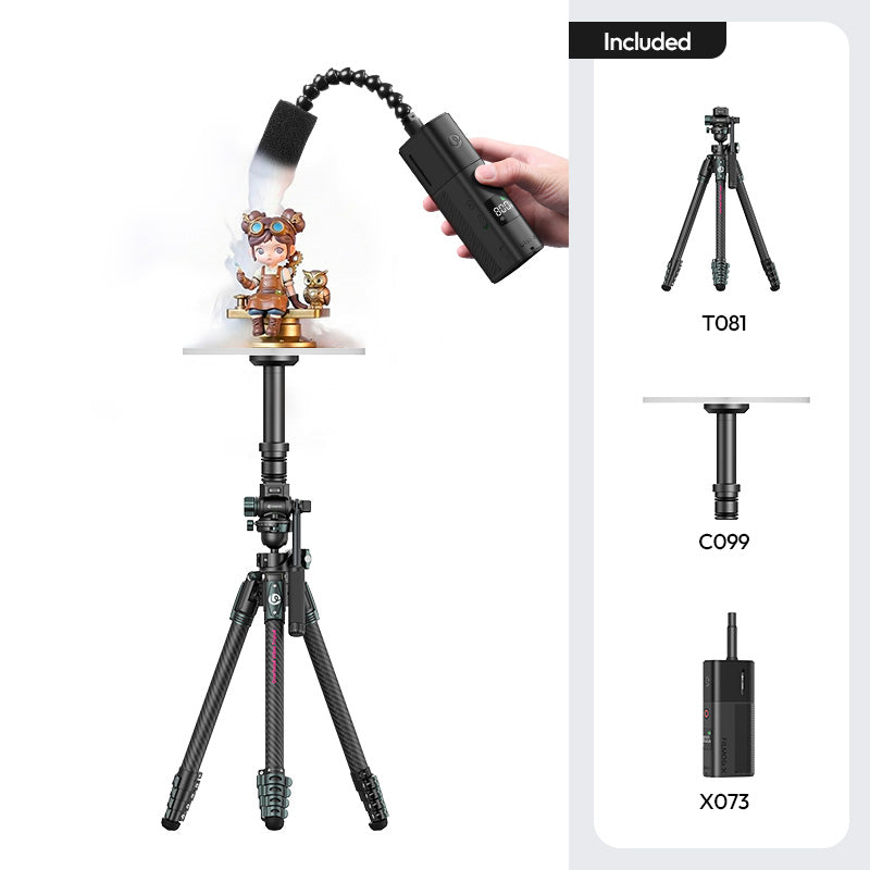 Ulanzi Rotating Shooting Kit with flexible arm, tripod, and accessories T081, C099, X073