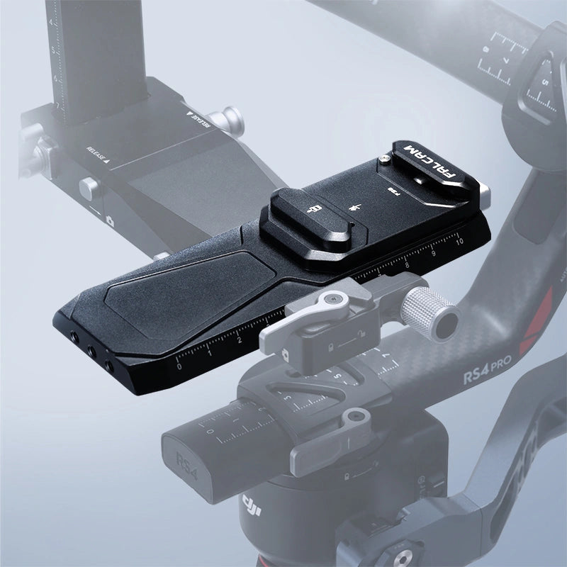 Ulanzi FALCAM F38 quick release base for DJI RS4 Pro gimbal stabilizer