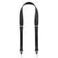 Ulanzi U-Snap camera shoulder strap with adjustable black webbing and padded leather shoulder rests.