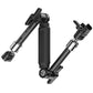 Ulanzi TA10 3-section articulating magic arm with clamps and adjustable joints.