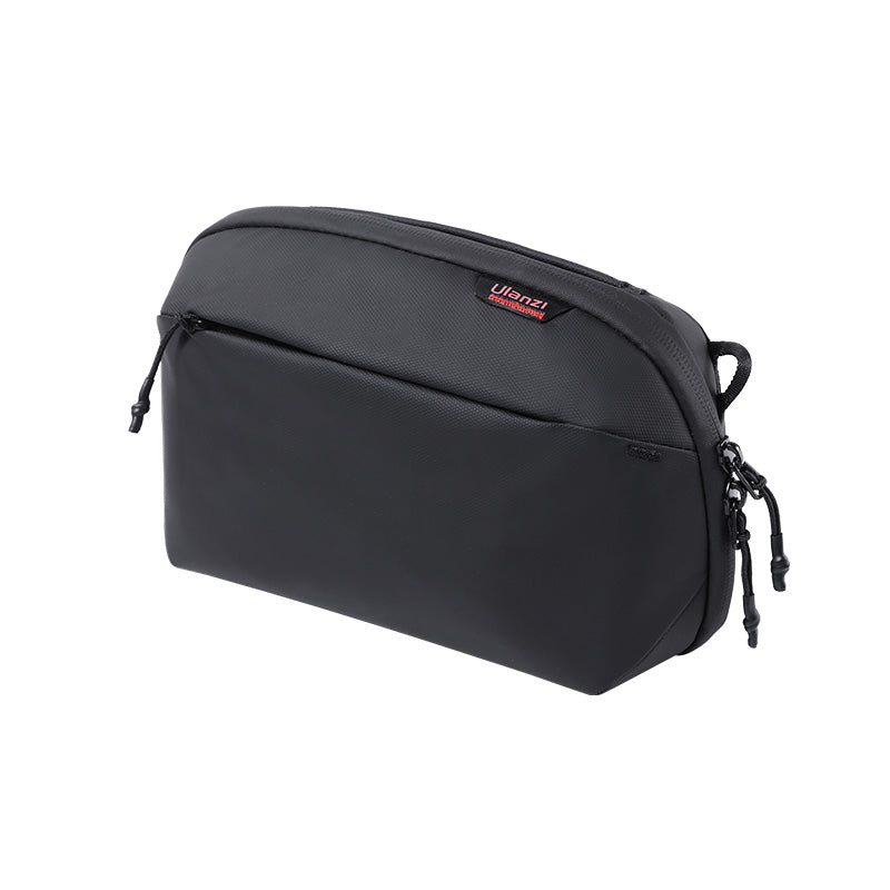 Ulanzi black camera accessory bag with front zipper for photography gear.