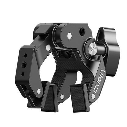 Ulanzi CO78 Super Clamp C082 with robust black metal construction and adjustable jaws.
