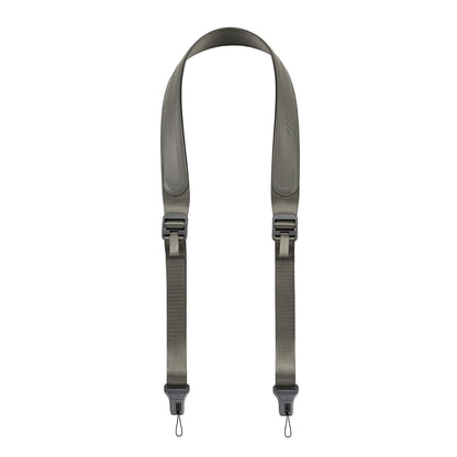 Ulanzi CSS1 U-Snap camera shoulder strap, dark grey, adjustable nylon webbing with quick connectors