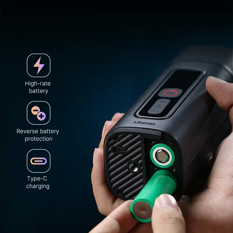 swappable battery operated smoke machine