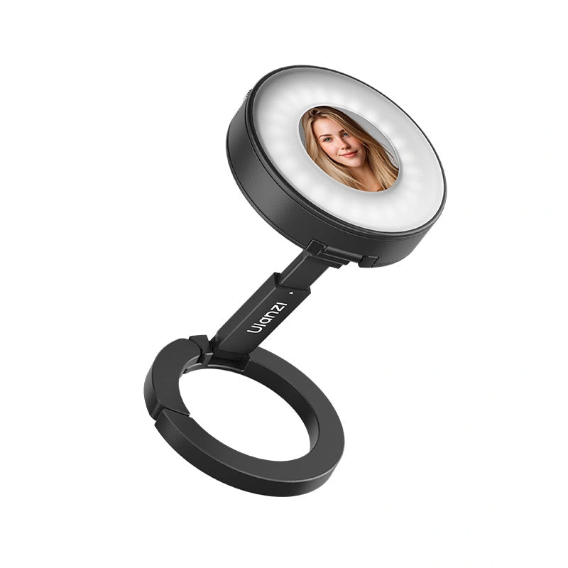 ULANZI ML05 MagLock – Luce Magnetica Per Selfie, Clip Per Borse, Durata 75 Minuti, Attacco Magnetico