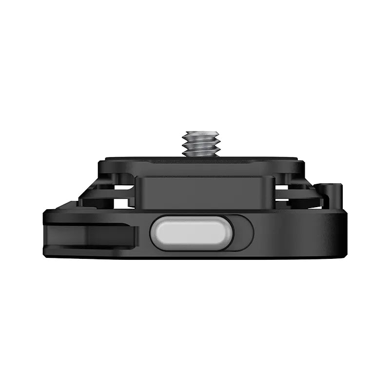 Side view of Ulanzi UKA06 quick release kit for shoulder strap attachment
