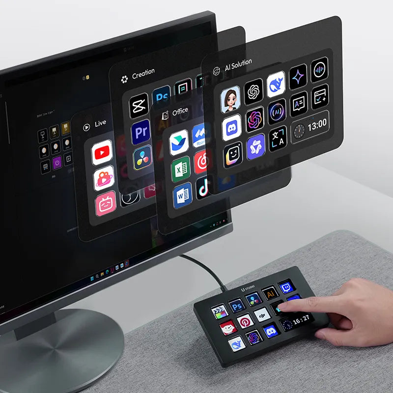 Deck Dock 7-in-1 Stream Controller Hub | Fast Charging