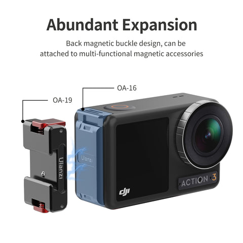 Ulanzi OA-16 Magnetic Battery Door Cover for DJI OSMO Action 3