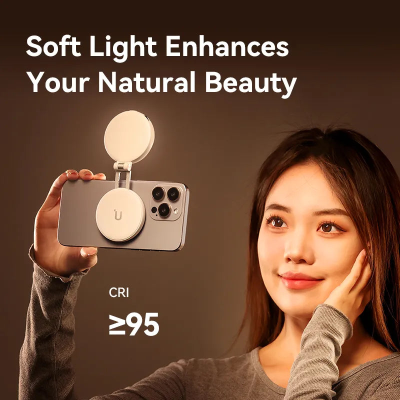 MagSafe LED Selfie Ring Light | Foldable Phone Stand MagSafe LED Selfie Ring Light | Foldable Phone Stand