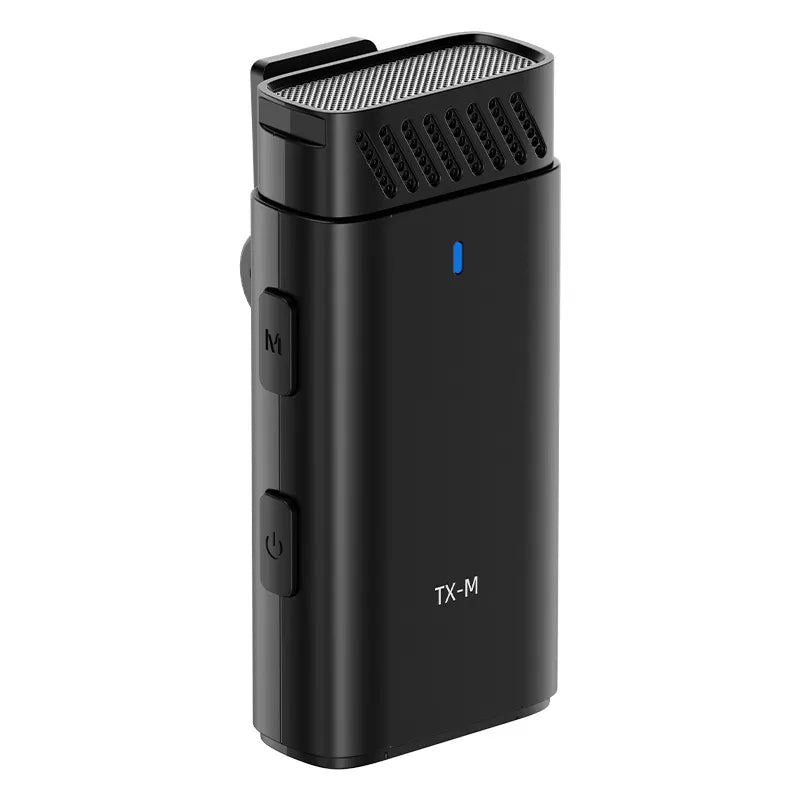 Ulanzi HM2301 wireless microphone transmitter with buttons and LED indicator