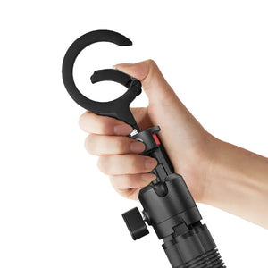 Close-up view of Ulanzi Magnetic Flexible Tripod T137, highlighting the hook.
