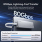 Ulanzi DT580 80Gbps M.2 NVMe SSD Enclosure
