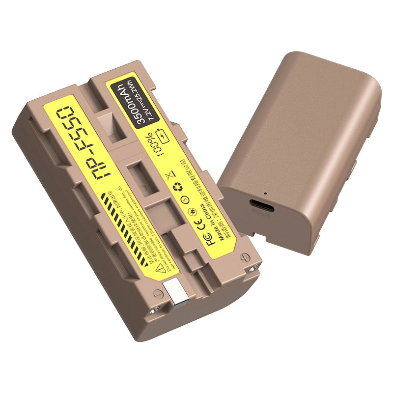 Ulanzi Sony NP-F550 Type Lithium-Ion Battery with USB-C Charging Port (3500mAh) 3283