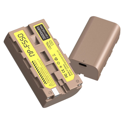 Ulanzi Sony NP-F550 Type Lithium-Ion Battery with USB-C Charging Port (3500mAh) 3283