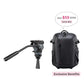 Heavy Duty  Fluid Head and camera backpack