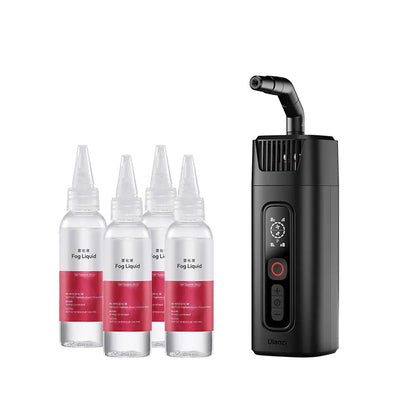 Ulanzi FM01 Ace Portable Fog Machine Kit, Fog Liquid and handheld fogger for photography and events.