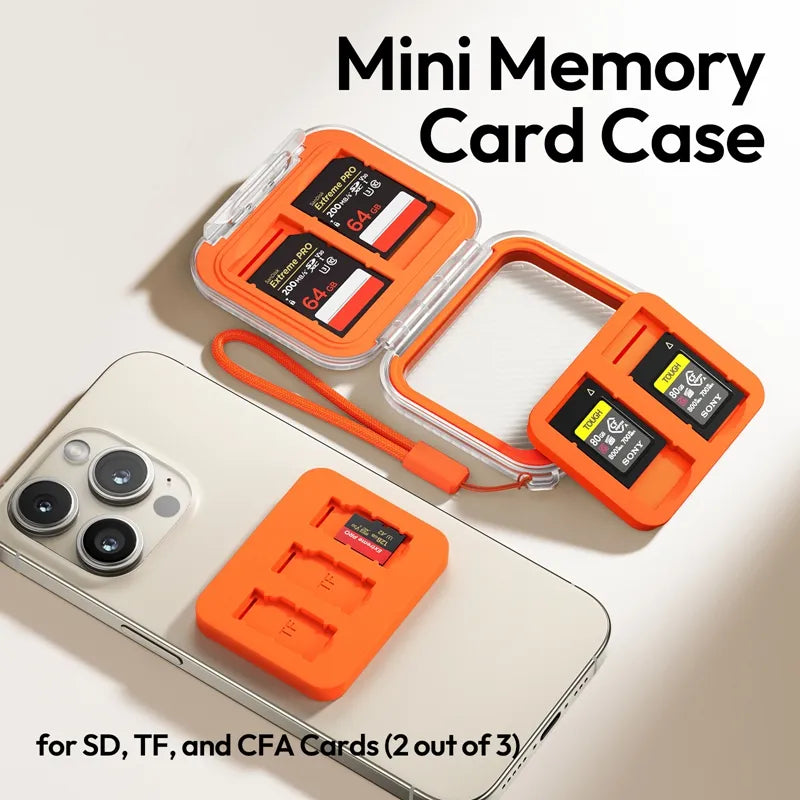 Ulanzi CC01 Memory Card Case | Secure & Portable Storage Ulanzi CC01 Memory Card Case | Secure & Portable Storage