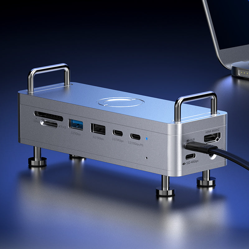 分配器・切替器 Ulanzi QT03 Amazon.com: ULANZI QT03 Docking Station & Stand with NVME SSD