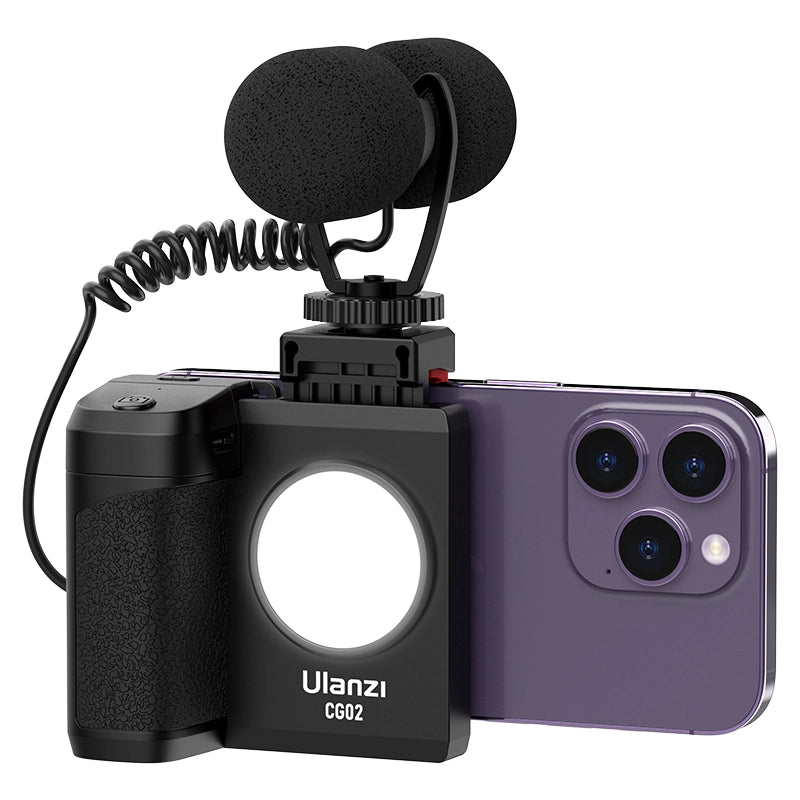 Ulanzi CG-02 Smartphone Camera Grip Bluetooth with Fill Light 3282A