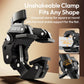 Ulanzi CO78 Super Clamp C082 grips flat surfaces up to 33.5mm and round tubes up to 45mm for stable mounting.