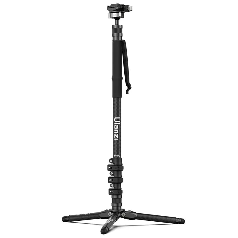 Ulanzi TT35 hiking stick tripod kit with adjustable legs and head.