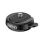 Ulanzi CK01/CK02 Cka Quick Release Backpack Clip - Black with attachment screw and release lever.