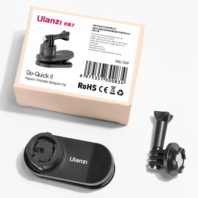 SUREWO Magnetische Action-Kamerahalterung für Go Pro,360° drehbare Stativ-Kugelkopfhalterung SUREWO Magnetische Action-Kamerahalterung für Go Pro,360° drehbare Stativ-Kugelkopfhalterung