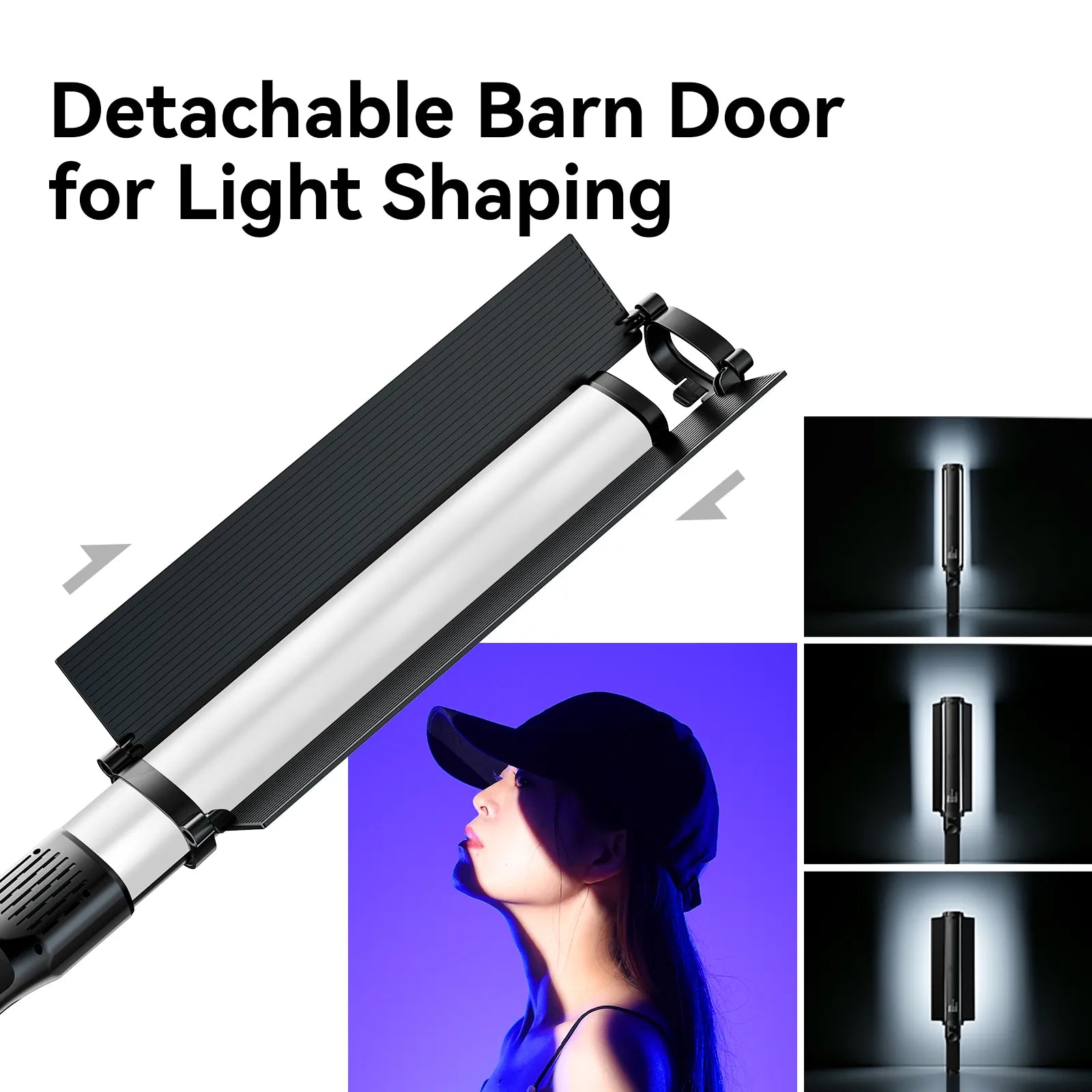 Ulanzi VL360 RGB LED Light Stick, 2500K-10000K Handheld Fill Light Photography Light Wand