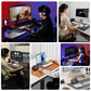 Content creators using Ulanzi Stream Controller D200 on different computers