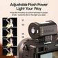 Ulanzi KL01 Mini Camera Flash with Built-In Color Filters