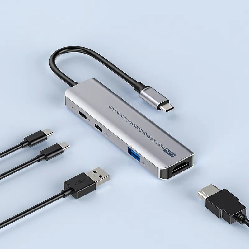Ulanzi C060 USB-C multifunctional video capture card with multiple connectivity ports.