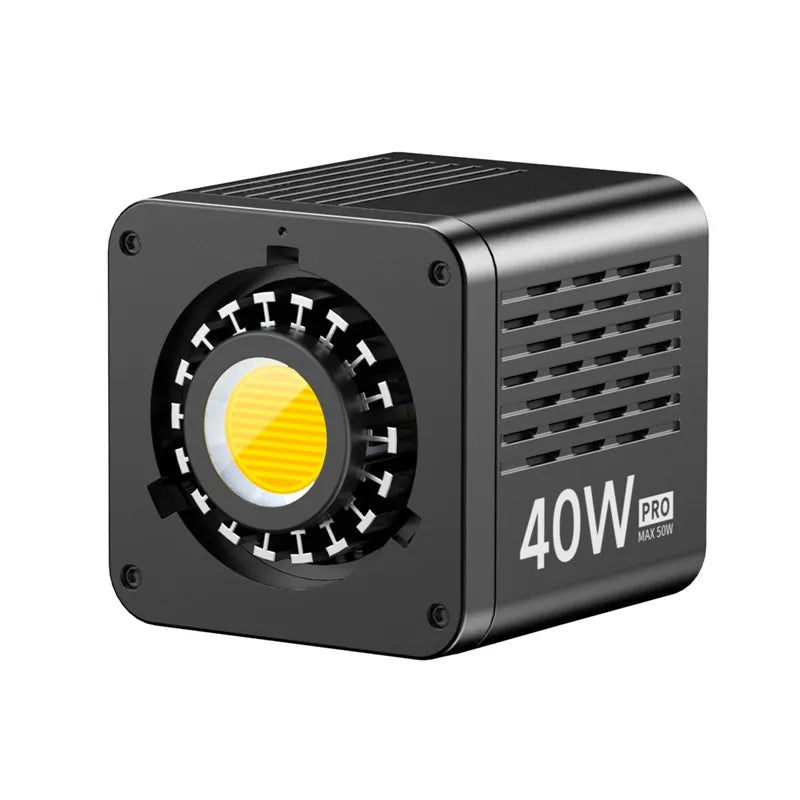 40W Pro Portable LED Video Light | 50W Overclock