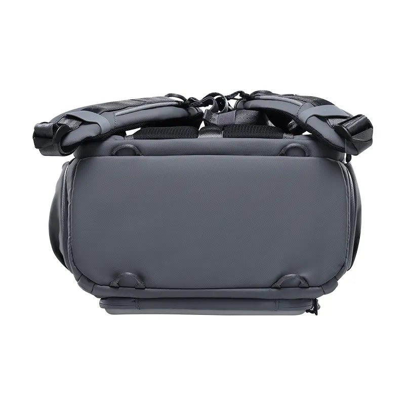 Ulanzi BP04 backpack rear view highlighting adjustable straps and durable construction.