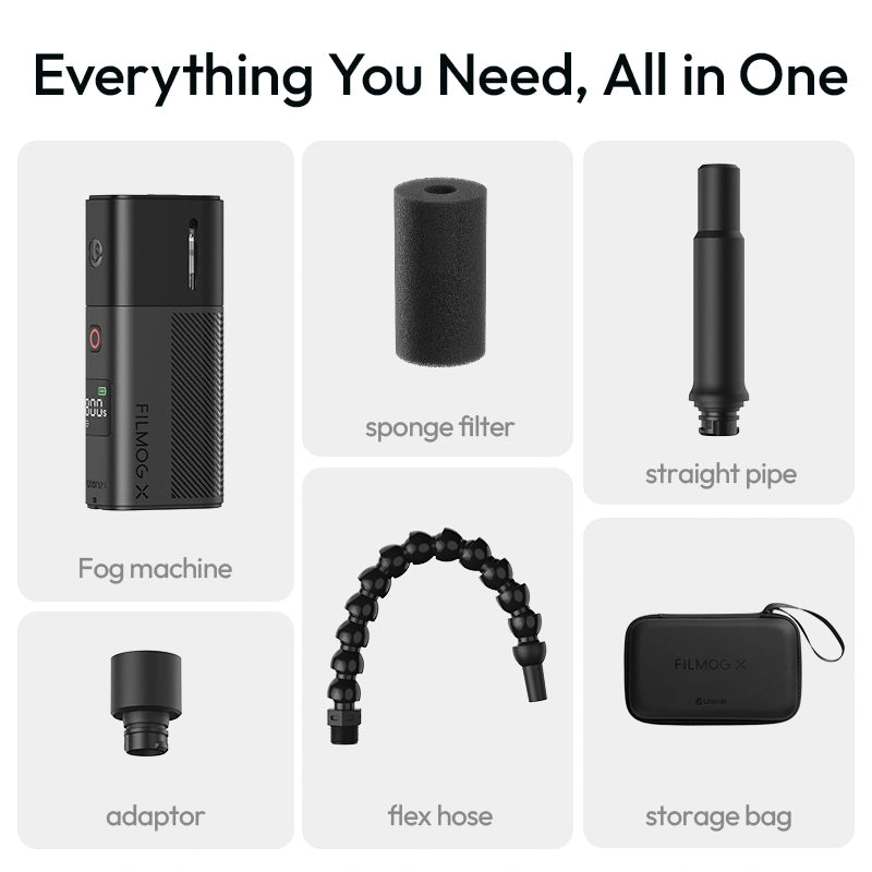 Portable Fog Machine | Compact Fog Maker for Photography Portable Fog Machine | Compact Fog Maker for Photography