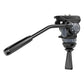 Ulanzi tripod fluid head with adjustable control lever for smooth panning