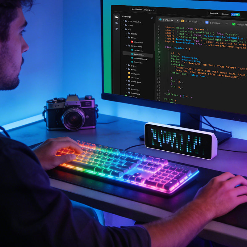 Ulanzi TC001 | Smart Pixel Clock for Everyday Use