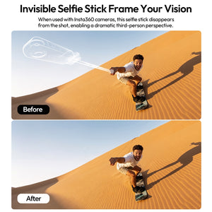 Ulanzi MT98 Foldable Selfie Stick (Compatible with DJI Osmo Pocket/Action & Insta360)