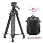 VideoFast Heavy Duty Tripod and camera backpack