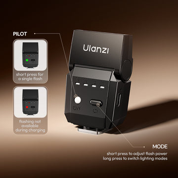 SL03 Spark Lite Mini Camera Flash | Adjustable DSLR Light