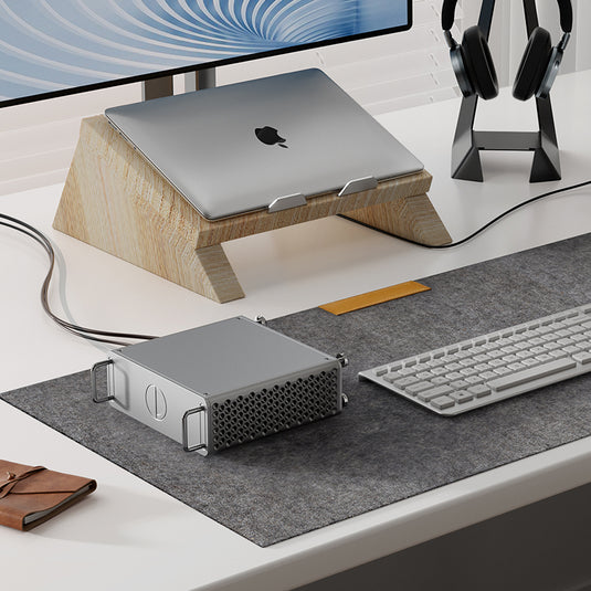 Mac Mini Aluminum Case | Fan-Cooled Protective Case