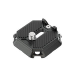 Falcam F38 Quick Release System Base Mount, Black Aluminum, Arca-Swiss Compatible.