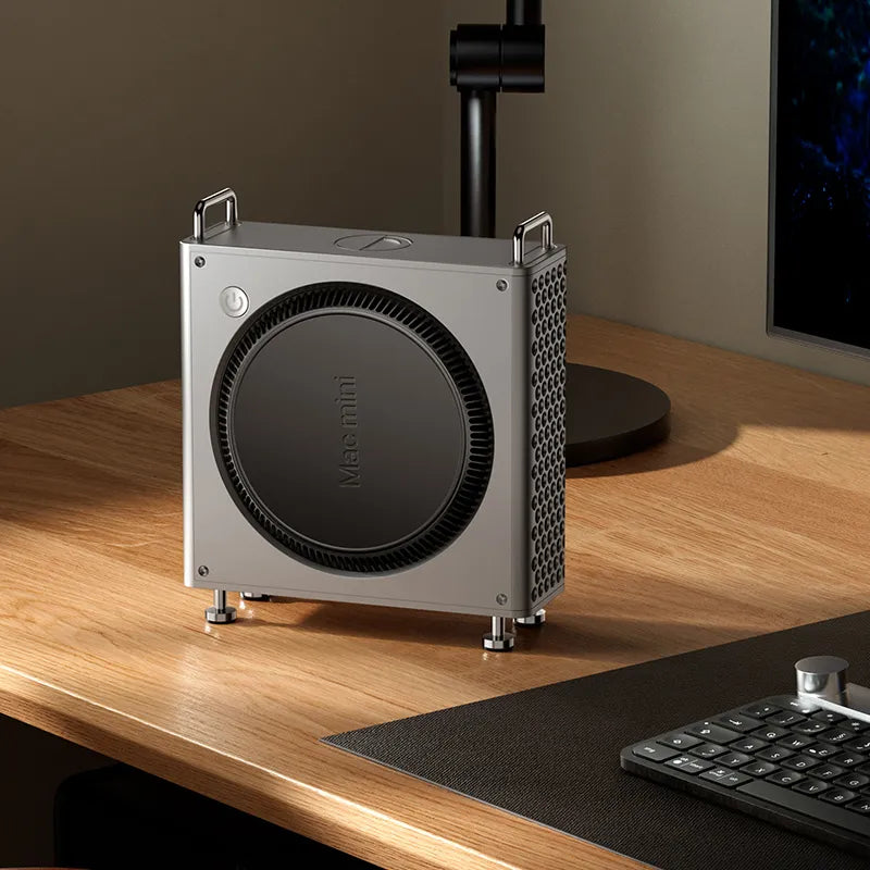 Mac Mini Aluminum Case | Fan-Cooled Protective Case