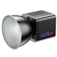 Ulanzi L024 40W RGB Portable LED Video Light, black and silver video light.