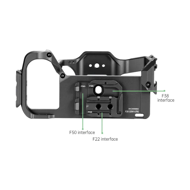 Quick-Release Cage for A7 Series | F38 F50 F22 Ports Quick-Release Cage for A7 Series | F38 F50 F22 Ports