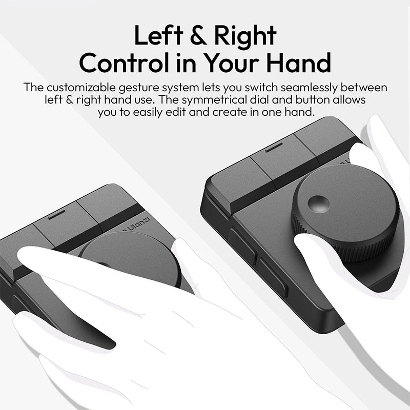 Usb Dial Controller D100H Dial Creative Controller | Programmable USB-C