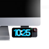 Ulanzi CW15 Qi2 wireless charger with black phone dock and charging indicator
