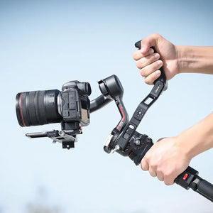 Ulanzi Sling Handgrip for stabilizer with DSLR camera attached
