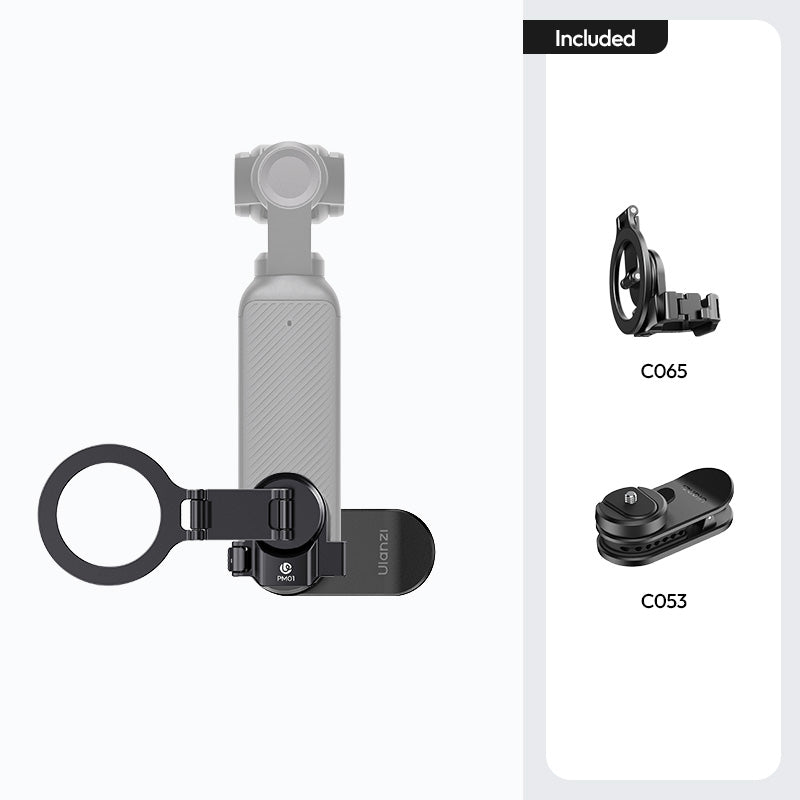 Magnetic Adapter for Pocket 3 | Foldable Metal Mount